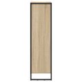 vidaXL Knižnica 99.5 x 30 x 108.5 cm Kompozitné drevo Sonoma