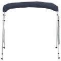 vidaXL Strieška Bimini so 4 oblúkmi a stenami 243x(185-198)x137 cm