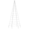 vidaXL LED vianočný stromček 200 LED farebné 180 cm