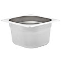 vidaXL Gastronádoby 12 ks, GN 1/6, 100 mm, nehrdzavejúca oceľ
