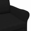 vidaXL kreslo Čierna 76 x 94 x 102 cm Mikrovlákno