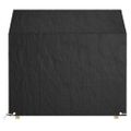 vidaXL Kryt na záhradnú lavicu 8 očiek 130x70x70/88 cm polyetylén