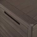 vidaXL Záhradný úložný box hnedý 78x44x55 cm
