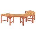 vidaXL Stromová lavička 4 -Seater 210 x 80 x 45 cm Prírodná