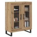 vidaXL Servírovacia skriňa Remeselný dub 69,5 x 34 x 90 cm