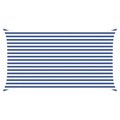 vidaXL Slnečná plachta Modrá a biela 2,5 x 4,5 m 100% polyester Oxford