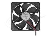 Axiálny ventilátor 5 V DC 120 x 120 x 25 mm čierny