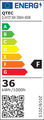 LED stropné svietidlo ESLA Q-247CP 36W 3060lm 4000K ø45cm/kruhové strieborné QTEC