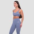 Športová podprsenka String Essence Denim Blue - GymBeam, veľkosť L