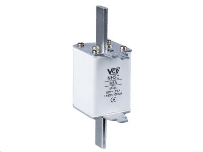 Poistková vložka VCX NH2C priemyselná oneskorená / 500V / 50A / 120kA