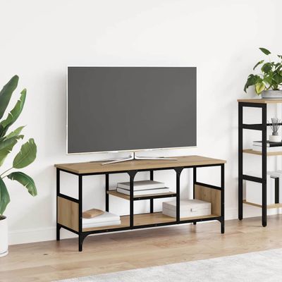 vidaXL TV skrinka Remeselný dub 100 x 35 x 45 cm