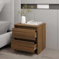 vidaXL Nočný stolík hnedý dub 45x34,5x44,5 cm drevotrieska