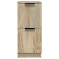 vidaXL Komody 2 ks dub sonoma 30x30x70 cm spracované drevo