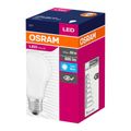 OSRAM LED žiarovka E27 8W 4000K matná, studená biela
