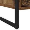 vidaXL Nočný stolík 2 ks Staré drevo 50 x 39,5 x 50 cm