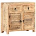 vidaXL Komoda 70x30x68 cm masívne mangovníkové drevo