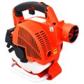 vidaXL 3 v 1 benzínové dúchadlo na lístie oranžové 26 cm3
