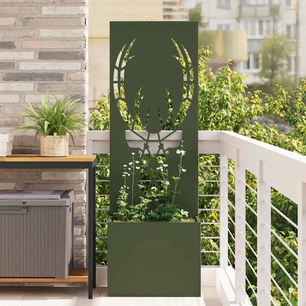 vidaXL Záhradná clona na súkromie Olivovo zelená 50 x 150 cm