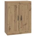 vidaXL Nástenná skrinka Dub artisan 69,5 x 34 x 90 cm Kompozitné drevo