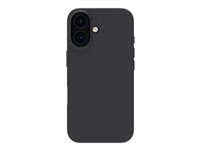 Zadný kryt na mobilný telefón - veľkoobjemový - plast - čierna - pre Apple iPhone 16