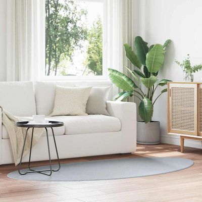 vidaXL Kusové koberce HUARTE Sivá 100 x 200 cm Polyester