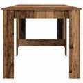 vidaXL Jedálenský stôl 240 x 85 x 75 cm Kompozitné drevo Staré drevo