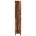 vidaXL Highboard 2 ks Staré drevo 69,5 x 34 x 180 cm Kompozitné drevo
