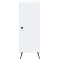 vidaXL Servírovacia skriňa Biela 33 x 34,5 x 90 cm Kompozitné drevo