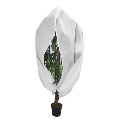 vidaXL Flísový kryt so zipsom 70 g/m² 3,93x3 m