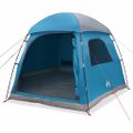 Rodinný stan vidaXL Igloo pre 6 osôb, modrý, vodeodolný