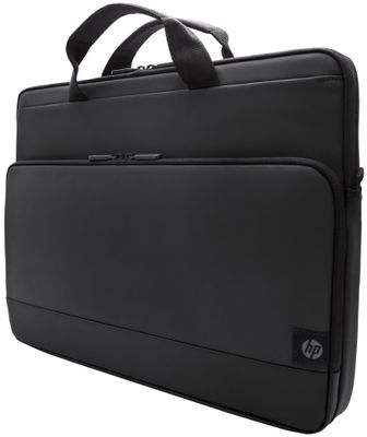 HP 14" Taška Modern Moonless Night Laptop Briefcase, na notebooky do 14", vodovzdorná, recyklovaný polyester 600D, polstrovaná priehradka, čierna