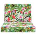 vidaXL Vankúš na vonkajšiu pohovku Polyester farebné 60 x 60 cm