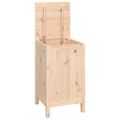 vidaXL Kôš na bielizeň 44x44x76 cm borovica z masívneho dreva