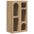 vidaXL Servírovacia skriňa ELST Remeselný dub 59 x 35 x 100,5 cm