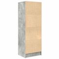 vidaXL Highboard so zásuvkou Betónová šedá 45,5 x 34 x 127 cm