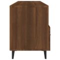vidaXL TV skrinka hnedý dub 102x35x50 cm spracované drevo