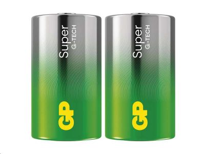 Batérie GP Super Alkaline LR20 (veľké mono, D) 2ks