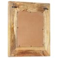 vidaXL Ručne vyrezávané zrkadlo 50x50x2,6cm masívne mangovníkové drevo