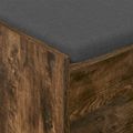 vidaXL Predsieňová lavica Údený Dub 83 x 38 x 45 cm