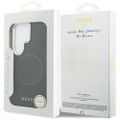 Puzdro Guess Perforated Logo MagSafe pre Samsung Galaxy S26 Ultra čierne