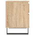 vidaXL Nočné stolíky 2 ks dub sonoma 40x35x50 cm kompozitné drevo