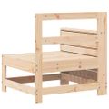 vidaXL Záhradná pohovka s opierkou ruky 69x62x70,5 cm borovica