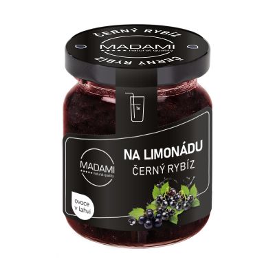 Čierna ríbezľa 55 ml: ovocie na limonádu