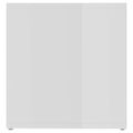 vidaXL TV skrinky 2 ks, lesklé biele 72x35x36,5 cm, kompozitné drevo