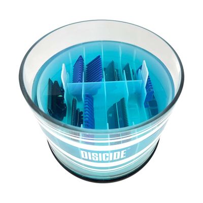 Sklenená nádoba na dezinfekciu strihacích hláv strojčekov DISICIDE Blade jar 1000 ml