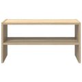 vidaXL Regál na topánky stohovateľné dub sonoma 60x30x30,5 cm