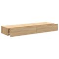 vidaXL TV skrinky s LED svetlami 2 ks dub sonoma 60x35x15,5 cm