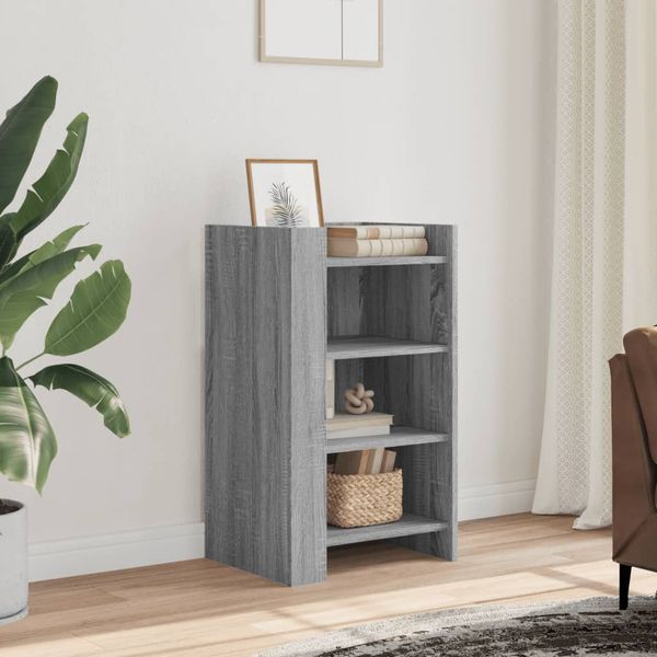 vidaXL Komoda sivá sonoma 45x35x75 cm kompozitné drevo