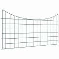 vidaXL Sada plotu pre rybník 5 ks 100 x 50 cm Oceľ Zelená