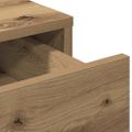 vidaXL Highboard dub artisan 40 x 41 x 135 cm Kompozitné drevo